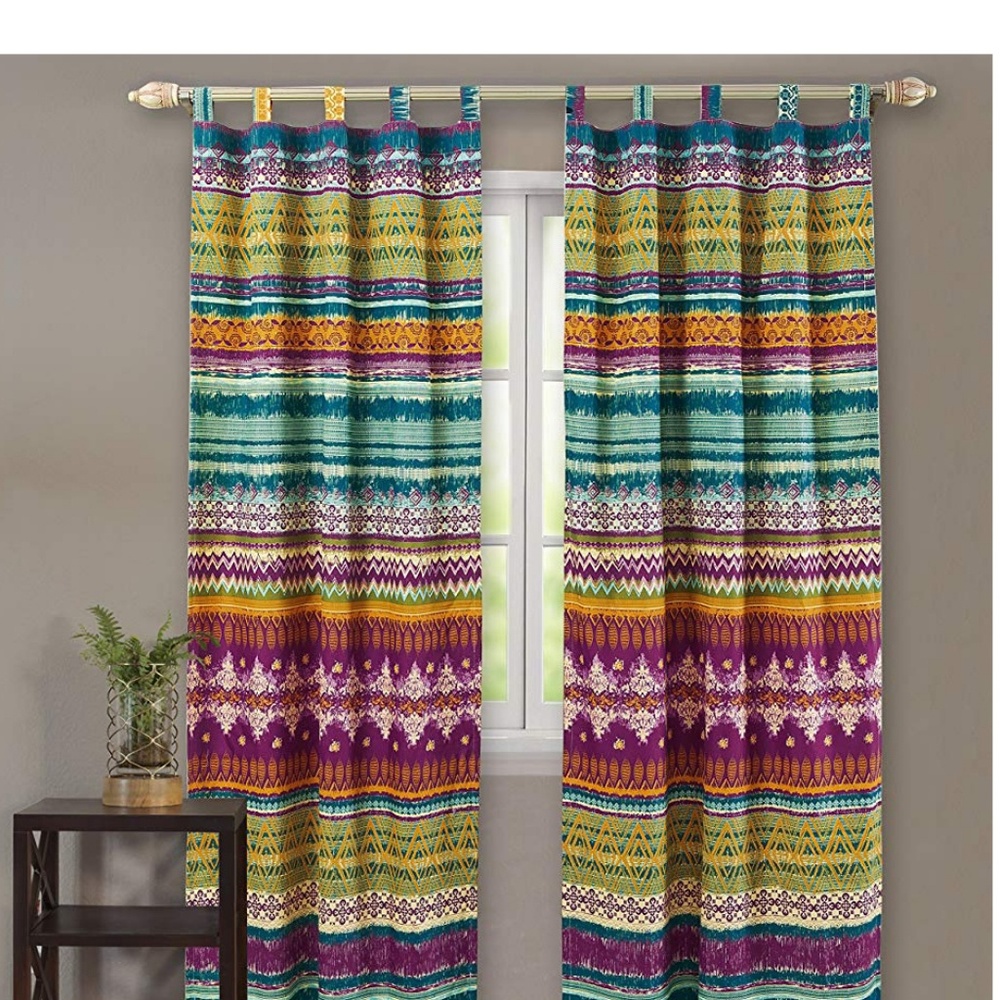 Greenland Home Southwest Curtain Panel Set